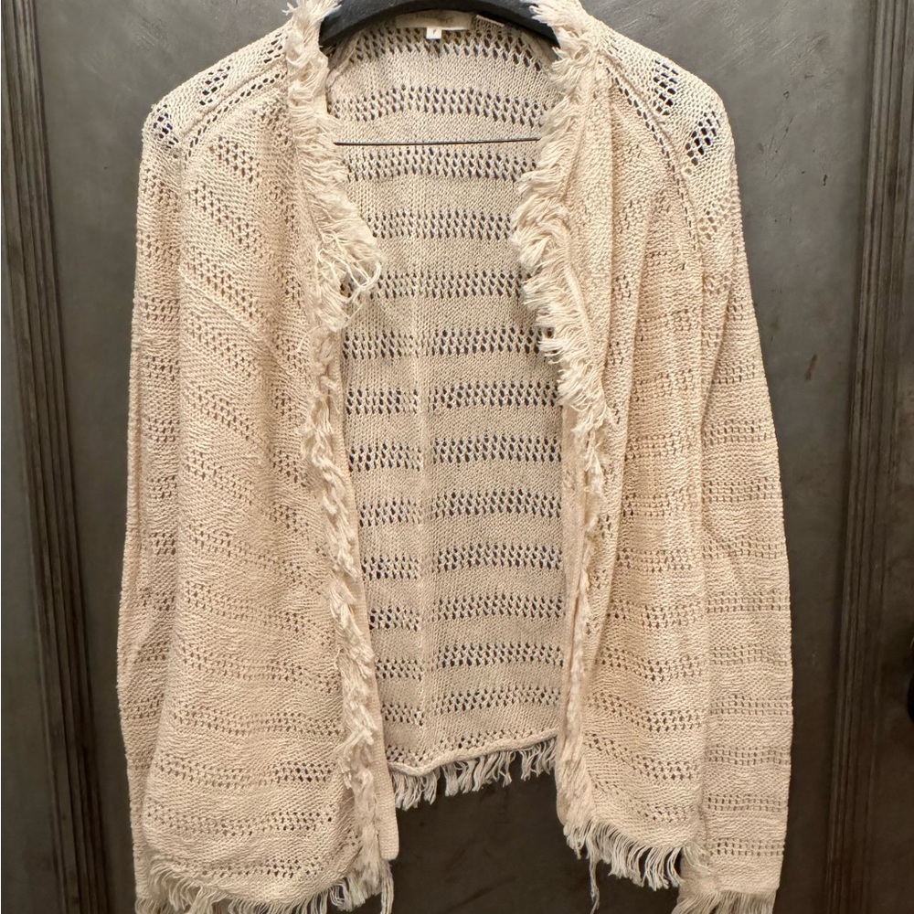 Inhabit Fringe Cardigan